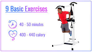 Best Power Tower Workout Routine 9 Exercises 50 Minutes