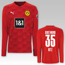 Unser shop zum dfb trikot ⓿⓿. Puma Bvb Torwarttrikot Rot Flock Borussia Dortmund 2020 21 Neu Ebay