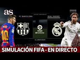 Real madrid bring in fede valverde for marco asensio, which probably means a change to a diamond midfield. Clasico Barcelona Vs Real Madrid Fifa 20 Simulacion Del Partido Sin Reglas Diario As Youtube