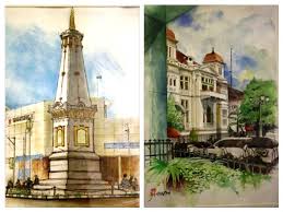 Kami telah menyajikan contoh gambar sketsa bunga, gambar bunga, serta contoh sketsa pada umumnya dikenal sebagai bagan atau rencana pada sebuah karya seni lukis berupa garis sederhana sebagai persiapan awal dari. Malioboro Nan Dinamis Diabadikan Dalam Gambar Sketsa Oleh Hendro Purwoko
