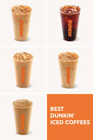 Best Dunkin Iced Coffees Coffee At Three