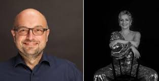 Katja Agena und Oliver Bollmann im Hotel Bethanien