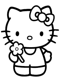Klik Hier Om De Hello Kitty Kleurplaat Te Downloaden Hello Kitty Verjaardag Hello Kitty Kleurplaten