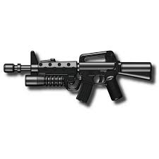 The rifle received high marks for its light weight, its accuracy, and the volume of fire. Blastergewehr M16 Mit Granatwerfer Minifiguren Com