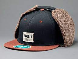 Sweet Skateboards Ear Flap Snapback Cap Cap Snapback Cap Hats