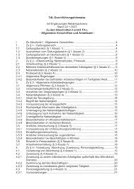 Ergänzung zum arbeitsvertrag formulieren : Https Www Mf Niedersachsen De Download 1574 Tv L Abschnitte I Und Ii Allgemeine Vorschriften Und Arbeitszeit Stand 22 01 2007 Pdf