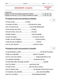 Évaluation de conjugaison cm1 , leçon conj 7 « l'imparfait de l'indic atif » corrigé conj 7 n° compétence score évaluation signature 1 je sais reconnaître un verbe conjugué à l'imparfait de l'indicatif. Evaluation Imparfait Cm1 Pdf Notice Manuel D Utilisation