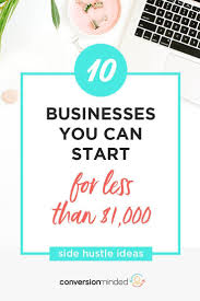 10 New Business Ideas You Can Start For Less Than 1k New Business Ideas Tutoring Business Business Plan Template