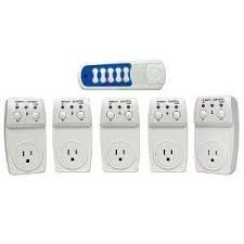 You can pair multiple etekcity zap 1fx outlets to one remote, even one button or pair multiple remotes to one etekcity zap 1fx as well. Christmas Lighting Wireless Remote Control Outlet Switch Socket 5 Pack For Christmas Tree Outdoor Decoratin Electrical Outlets Sockets Electrical Switches