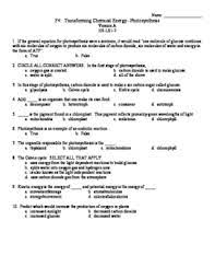 These letters should discuss an event or isolated time period that's historically significant. Photosynthesis Formative Assessment With Key Ngss Hs Ls1 5 By Science Corner