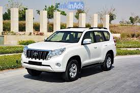 toyota prado 2015 gcc white full service history used cars vehicle toyota land cruiser prado toyota used cars