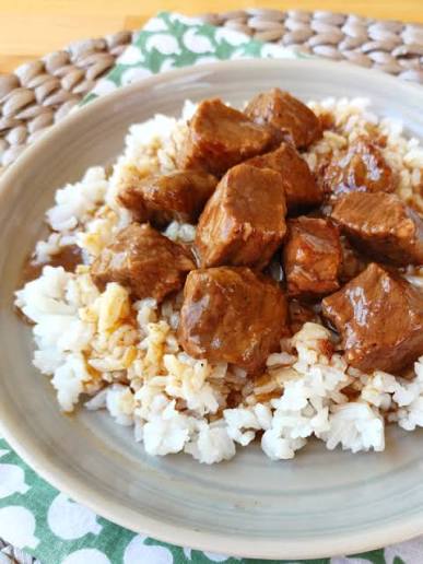 Rice Beef Meat
