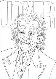 This monster is a huge lizard, which, after testing nuclear weapons, grew to enormous size and went to destroy cities. Joker Joaquin Phoenix Movies Adult Coloring Pages