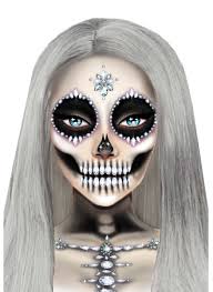 Versuchen sie eine der oben abgebildeten ideen: Glitzersteine Zu Halloween Fur Skelett Make Up Halloween Gunstige Halloween Make Up Effekte Bei Horrorklinik