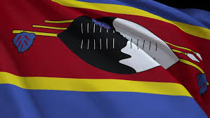 The eswatini flag features primary colors of blue, red, and yellow. Flag Of Eswatini Stock Footage Video 100 Royalty Free 1014796043 Shutterstock