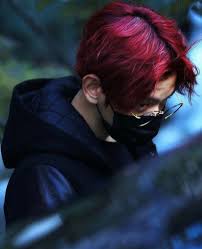 Baekhyun Dark Red Hair Red Hair Dark Red Hair Hair