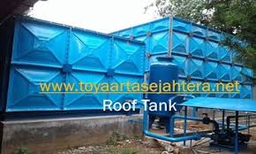 Tangki air panel tank / tangki air panel. Roof Tank Fiberglass Storage Water Jasa Fabrikasi Frp Panel Tank