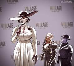Another Drawing Of Lady Dimitrescu Lady Dimitrescu In 2021 Resident Evil Girl Resident Evil Game Resident Evil Village