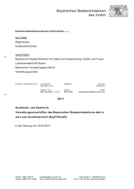 Ein formloser antrag, eigenhändig unterschrieben; Bayvvauslr Bayerisches Staatsministerium Des Innern Bayern