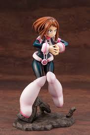 Standing at approximately 6.69 tall, ochaco uraraka (go and go!) is seen in his popular pose. Ochaco Uraraka Otaku Heaven