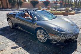Clutch is strong, though we have not taken a reading. 2005 Ferrari F430 Spider
