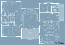 خرائط الفيلا زفير 4 طابق واحد 187 متر مربع Drawing House Plans House Design House Plans