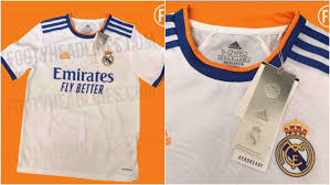 Update april 2021 ✅ harga jersey real madrid terbaru. Real Madrid La Liga Real Madrid S 2021 22 Home Shirt Leaked Marca