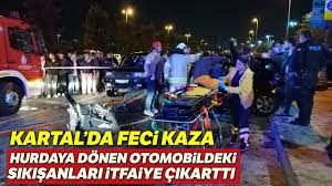 İstanbul'da tır kazası | son dakika haberharamidere'de trafik felç oldu!beylikdüzü'nde bariyerlere çarpan tırın sürücüsü yaralandı. Kartal Da Trafik Kazasi Luks Arac Hurdaya Dondu Youtube