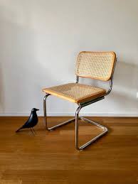 70er Jahre Freischwinger Stuhl Mit Wiener Geflecht Im Thonet Etsy Freischwinger Stuhle Freischwinger Inneneinrichtung