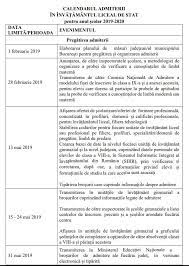 Potrivit calendarului admiterii 2019, săptămâna viitoare în data de 12 iulie 2019 se realizează repartizarea computerizată. Admitere La Liceu 2019 Calendar Complet Inscrierile Incep Pe 3 Iulie Rezultatele Se Anunta Pe 12 Iulie Ordinul Ministerului Educatiei
