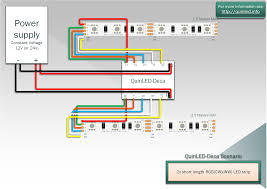 Power supply color coding diagram. Quinled Deca Pinout Wiring Guide Quinled Info
