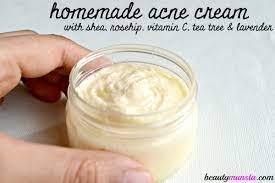 Instructions for making canna lotion cream: Natural Homemade Cream For Acne And Pimples Beautymunsta Free Natural Beauty Hacks And More