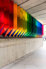 Liz West S First Permeant Installation Colour Transfer Redefines Paddington Bridge Rainbow Art Public Art Lovers Art