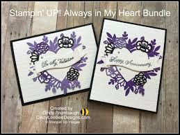 As we transitioned over the new stampin' up! Stampin Up Always In My Heart Bundle Sneak Peek Video Cindy Lee Bee Designs