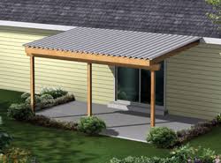 While bright colors offer the feeling of openness, it tends to show more dirt that builds up from the elements. Patio Cover Plans Simple Free Standing Patio Cover Plans