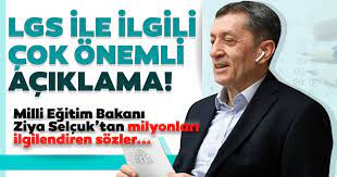 Maybe you would like to learn more about one of these? Son Dakika Milli Egitim Bakani Ziya Selcuk Tan Flas Lgs Aciklamasi Son Dakika Haberler