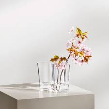 Ei naarmuja eikä kolhuja, erittäin hyväkuntoinen. Alvar Aalto Kokoelma Maljakko Setti 160 95 Mm Iittala 30421 Scandic Friends Shop