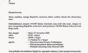 Pengertian surat undangan resmi menurut kbbi ialah surat yang dipakai untuk kebutuhan formal. Contoh Surat Undangan Resmi Ilmu Bahasa