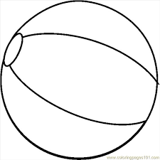 The kids will love these fun santa coloring pages. Beachball1bw Coloring Page For Kids Free Seasons Printable Coloring Pages Online For Kids Coloringpages101 Com Coloring Pages For Kids