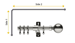 Camden wood effect 4m eyelet curtain baypole. Buy Bay Window Curtain Poles Kits
