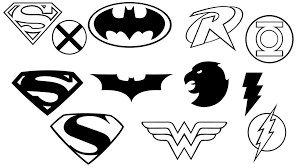 Alert Famous Superhero Symbols Coloring Pages Justice League To Superhero Symbols Drawing Superheroes Justice League Symbols