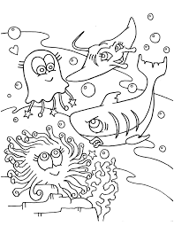 Underwater coloring pages are a fun way for kids of all ages to develop creativity, focus, motor skills and color recognition. Free Printable Ocean Coloring Pages For Kids