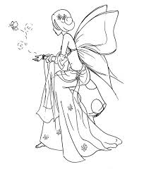 Butterfly Fairy Fairy Coloring Pages Fairy Drawings Fairy Coloring