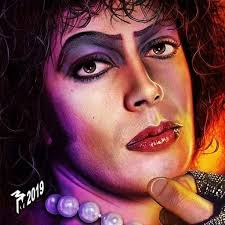 Hello all. I thought that I would share these with you guys. This man is 76  today, the legend that is Tim Curry. Here are some of my digital  illustrations of his
