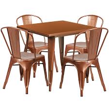 Shop our best selection of copper kitchen & dining room tables to reflect your style and inspire your home. Copper Kitchen Dining Room Sets You Ll Love In 2021 Wayfair