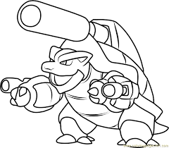 mega blastoise pokemon coloring page for kids free pokemon printable coloring pages online for kids coloringpages101 com coloring pages for kids