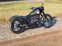 Softail Slim S Jekill Hyde Bombs Motos Cafe Racer