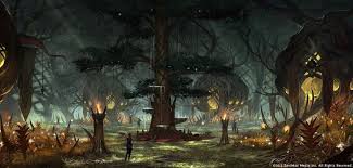 Wood Elf Tree City Google Search Fantasy Landscape Concept Art World Elder Scrolls Online