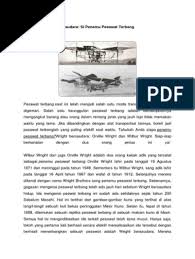Selain wright bersaudara, tercatat beberapa penemu pesawat lain yang menemukan pesawat terbang antara lain samuel f cody yang melakukan namun sejarah berkata lain. Biografi Wright Bersaudara Pigura