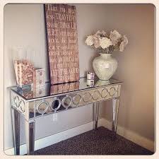 Log In Instagram Home Decor Mirrored Console Table Decor